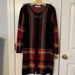Plaid Cardigan